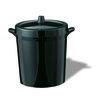 Service Ideas Ice Bucket, Plastic, Black, 3L IB3BL